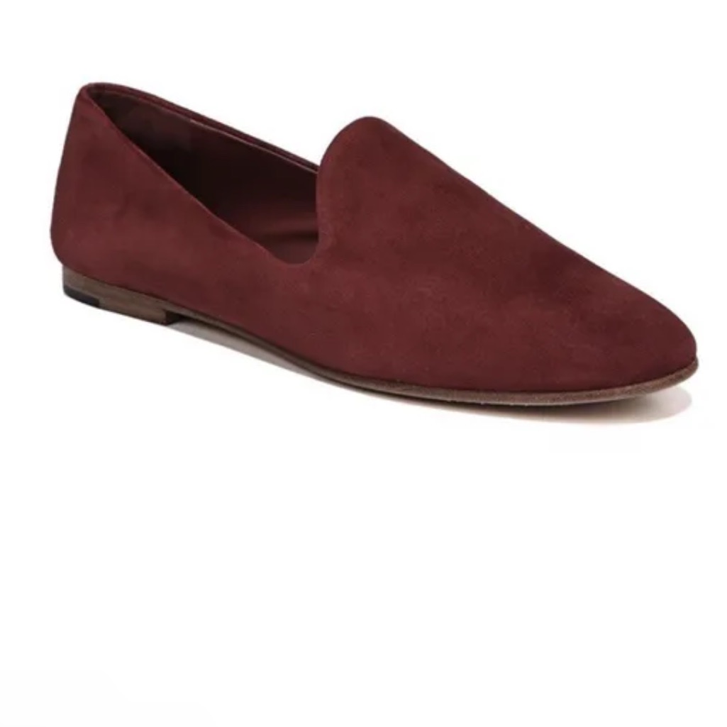 Vince Milo Flat Shoe Redrust Size 6.5